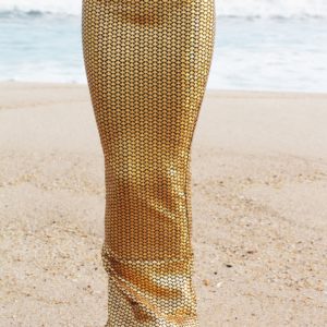 Swimmable Mermaid Tail - Gold Fish Scale